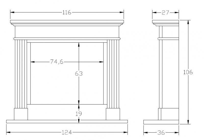 Portail de cheminée en plaques de plâtre bricolage