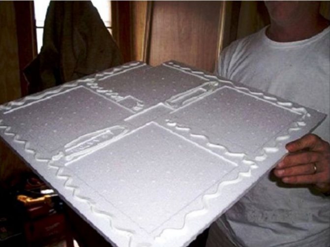 dalle de plafond en polystyrène expansé photo 8