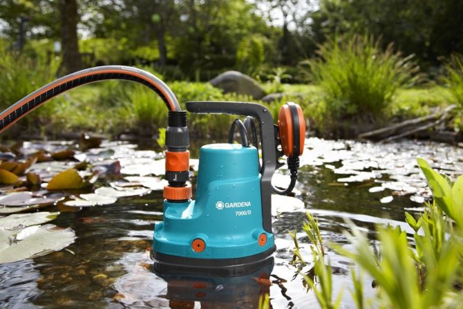 Pompe à eau de surface
