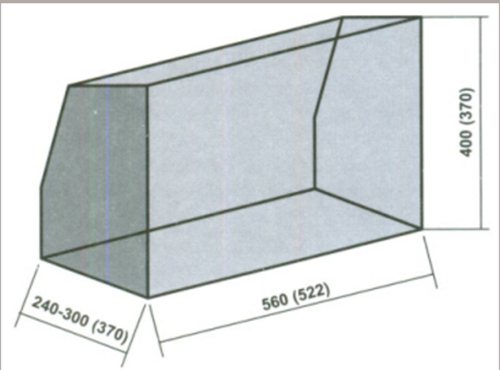 Corriger les proportions de l'insert de cheminée