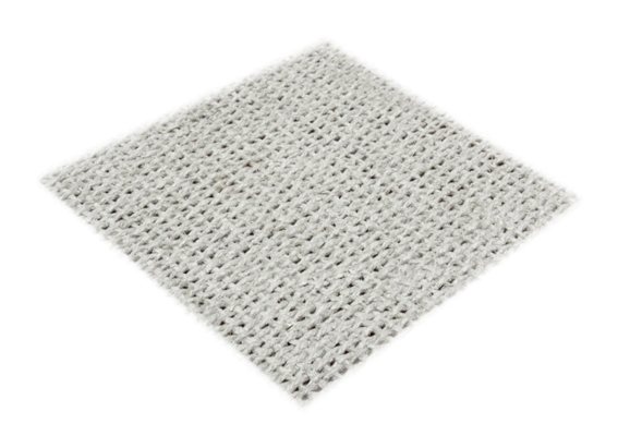 application de tissu d'amiante