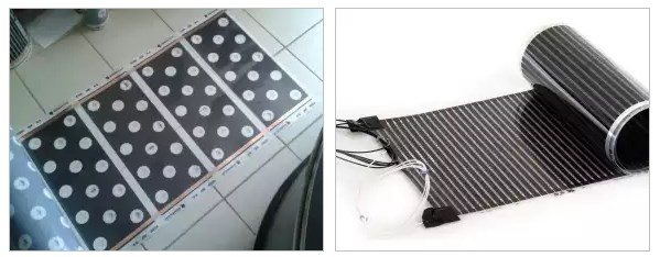 L'utilisation de différents types de chauffage par le sol infrarouge