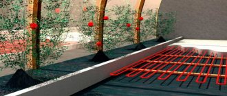 Exemple d'installation de ruban dans une serre