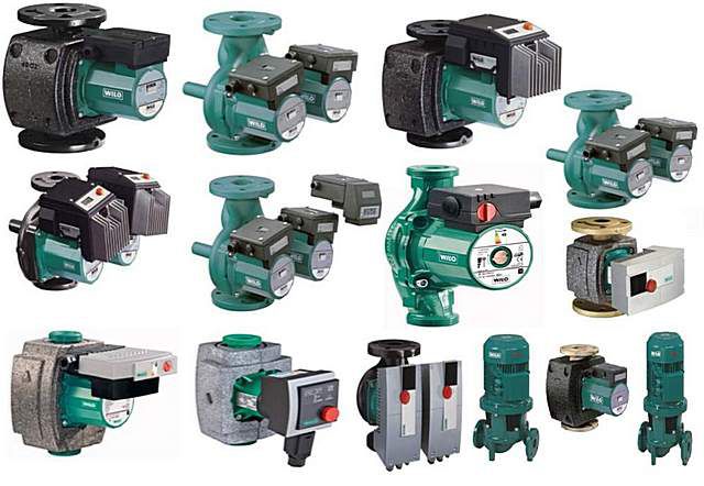 Exemples de pompes de circulation pour systèmes de chauffage
