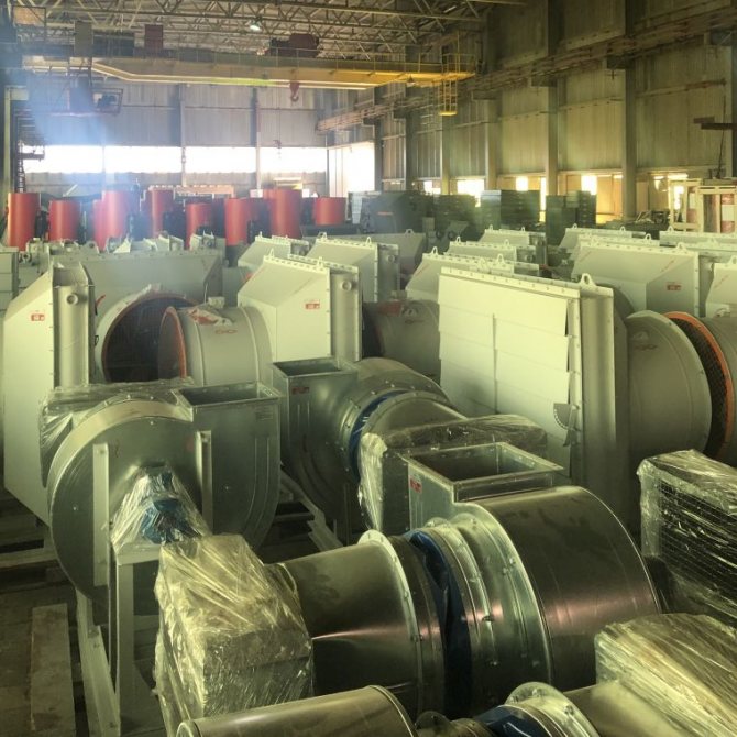 Entrepôt de production du groupe d'entreprises EUROMASH