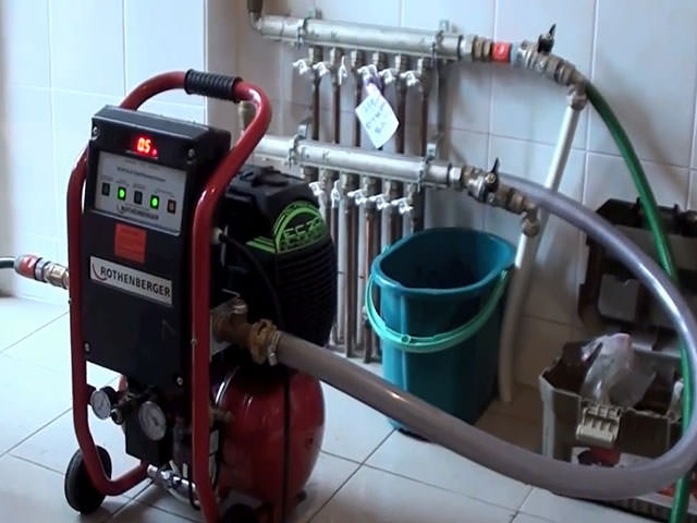 Systèmes de chauffage par rinçage