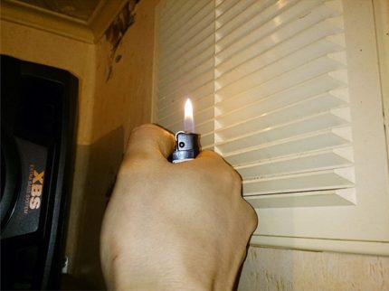 Contrôle du tirage dans le conduit de ventilation
