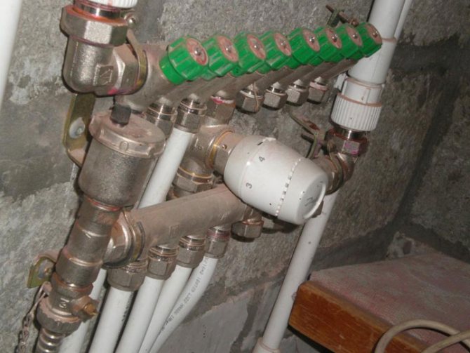 Collecteur de chauffage