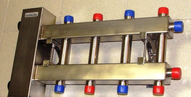 Collecteur de distribution de chauffage