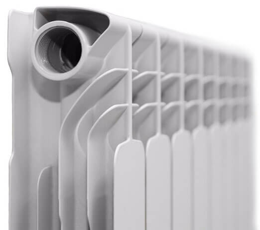 taille de section de radiateur en aluminium