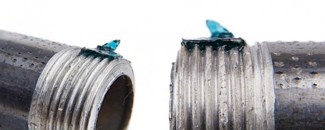 mastic de filetage