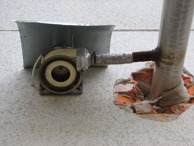 Extracteur de fumée fait maison