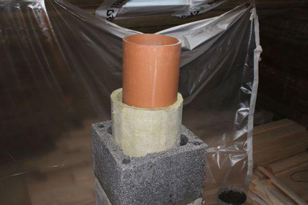 Cheminée en céramique préfabriquée - Solution sûre