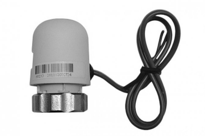 circuit thermostat de chauffage par le sol à eau