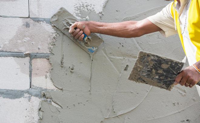 plâtrage des murs avant isolation