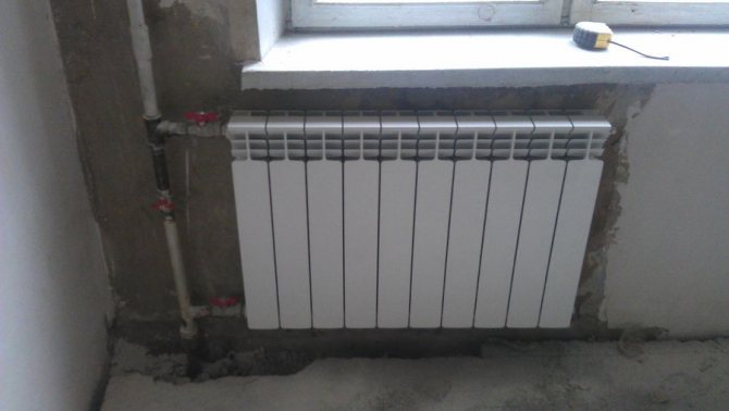 Système de chauffage dans les régimes de Khrouchtchev, appareil de chauffage pour un bâtiment de cinq étages