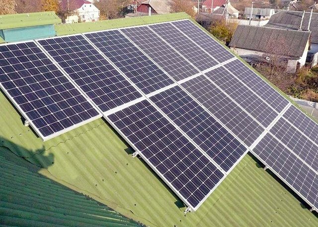 combien donne la batterie solaire
