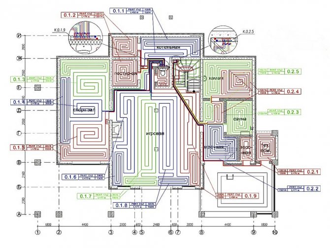 Il est plus difficile de dresser un plan de projet pour l'ensemble de l'appartement, mais toute l'ampleur des travaux sera immédiatement visible.