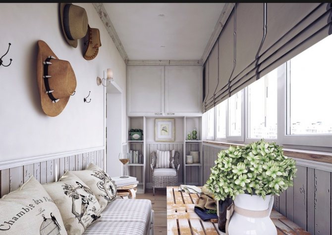 Idées modernes pour la conception et l'agencement du balcon et de la loggia
