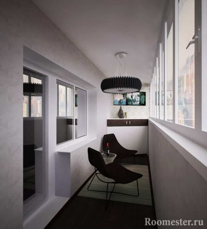 Idées modernes pour la conception et l'agencement du balcon et de la loggia