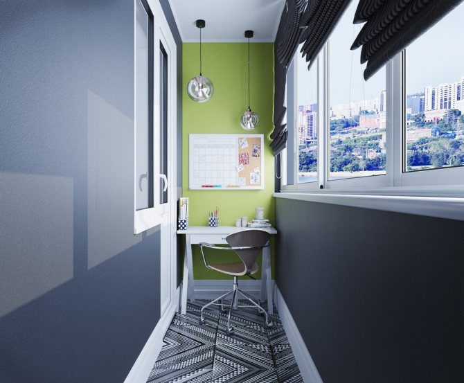 Idées modernes pour la conception et l'agencement du balcon et de la loggia