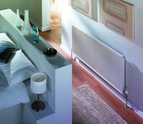 chauffage par radiateur en acier