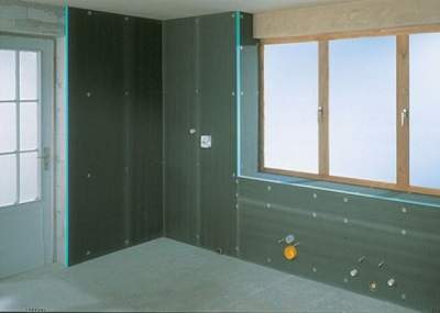 les murs de la maison de l'intérieur