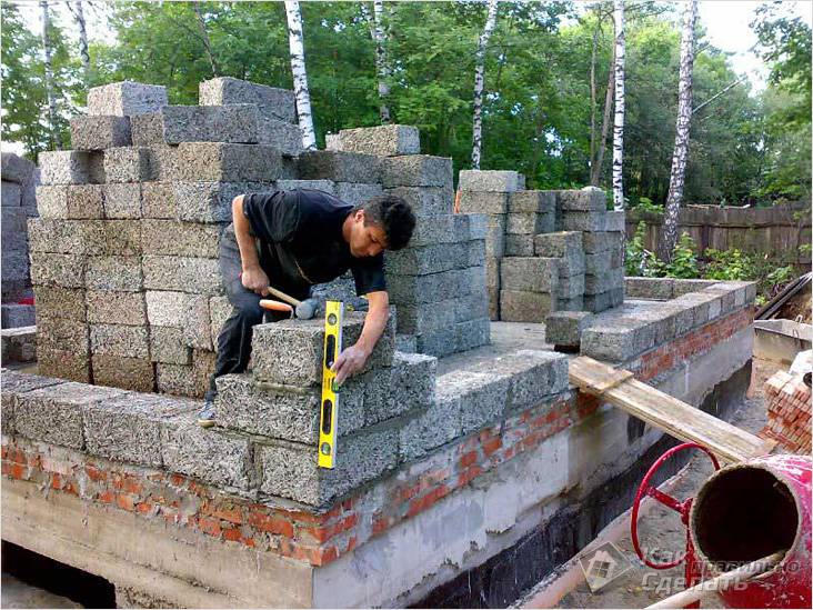 Construction en arbolite