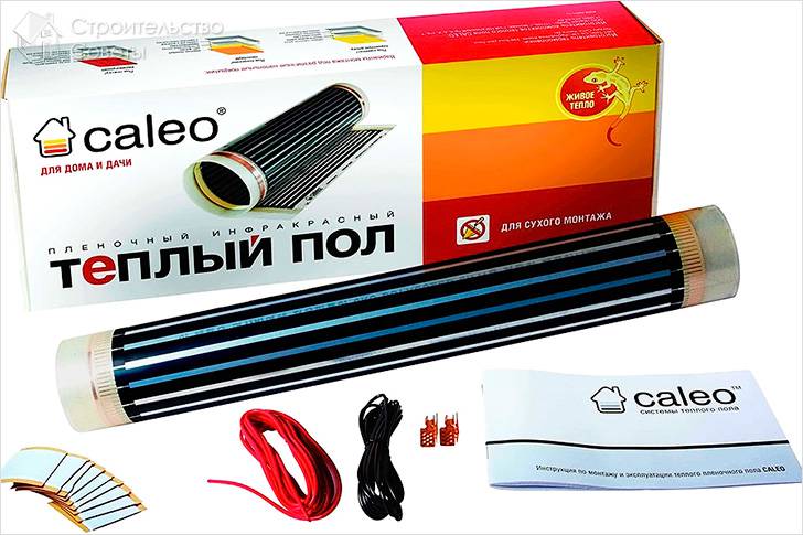 Technologie de plancher chauffant infrarouge Caleo