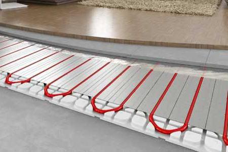 plaques de distribution de chaleur pour plancher chauffant en alliage d'aluminium
