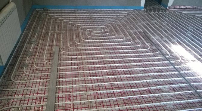 Planchers chauds dans la chambre