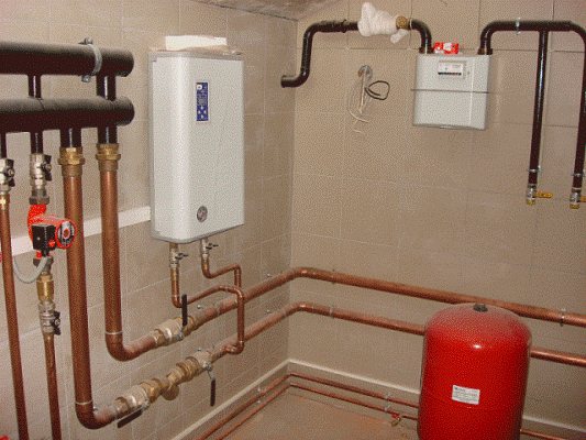 Chauffage par le sol d'une chaudière à gaz: comment se connecter, schémas, consommation de gaz