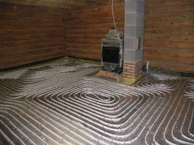 Plancher chaud dans la baignoire: types et caractéristiques. Comment faire des planchers chauffants dans un bain? photo - teplyj pol 4