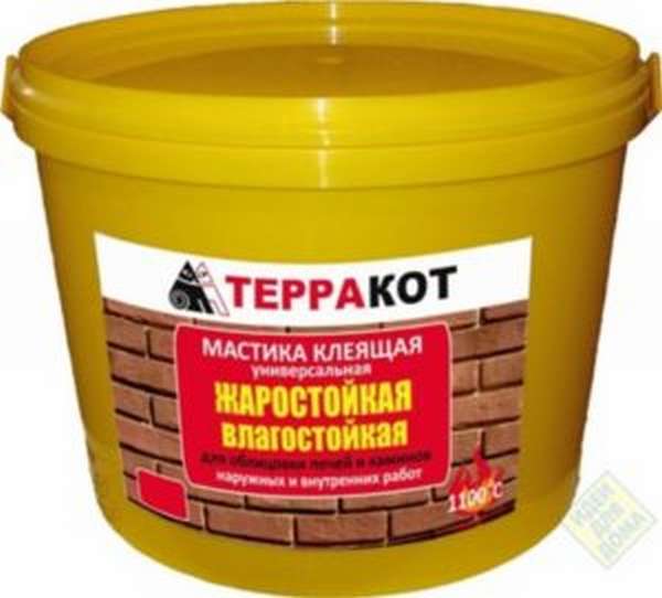 Mastic résistant à la chaleur pour poêles et cheminées