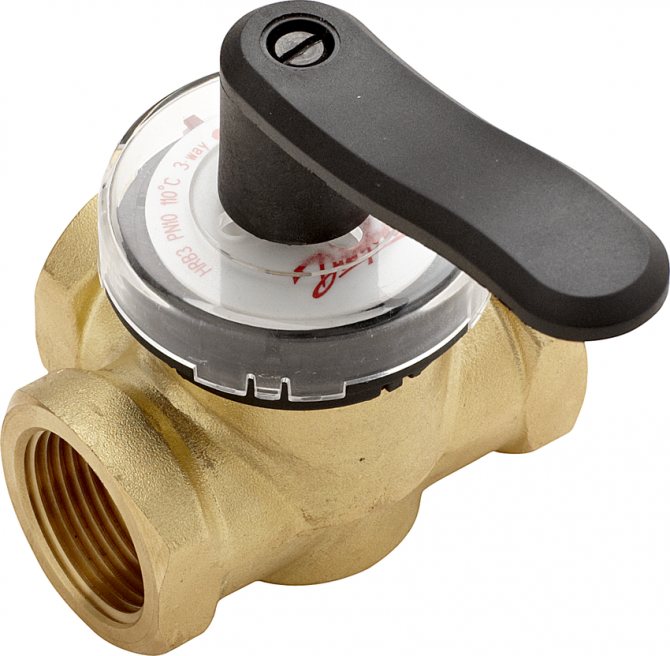 Vanne à trois voies Danfoss