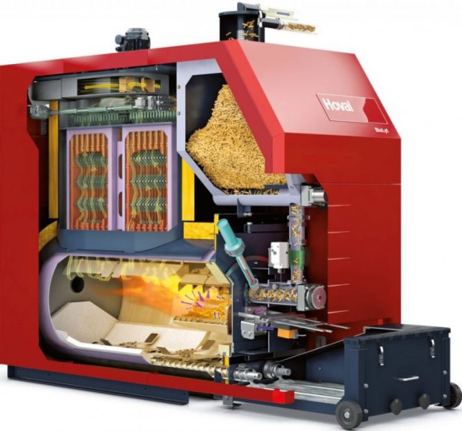 chaudières à combustible solide avec alimentation automatique (passe-partout)