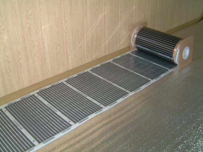 pose du plancher de film