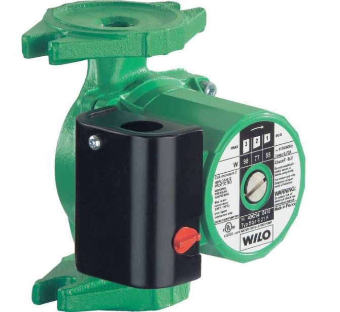 Dispositif de pompe de circulation Wilo