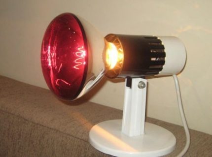 Dispositif de lampe infrarouge
