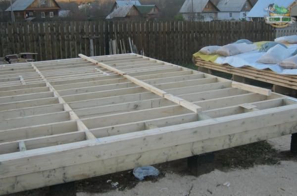 Le dispositif du décalage du plancher du bain de cadre