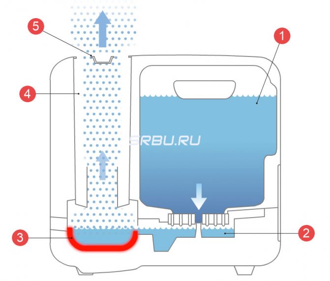 Appareil humidificateur à vapeur