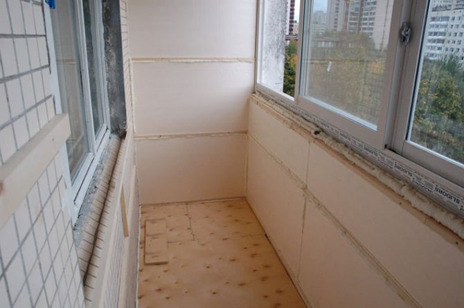 Isolation thermique du balcon comme première étape