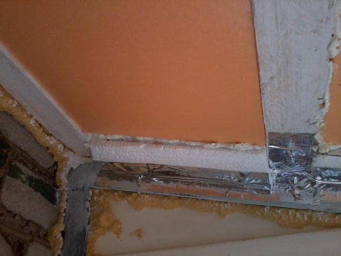 isolation des murs du balcon avec penoplex