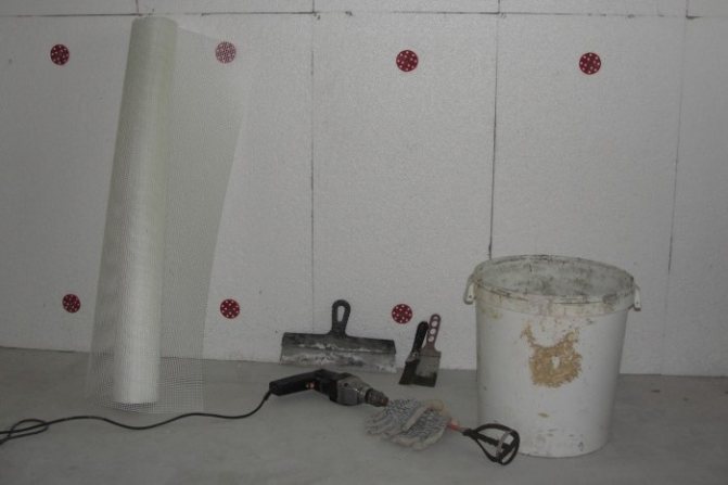 Isolation des murs avec mousse