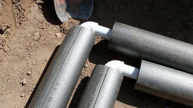 isolation des tuyaux de chauffage dans la rue