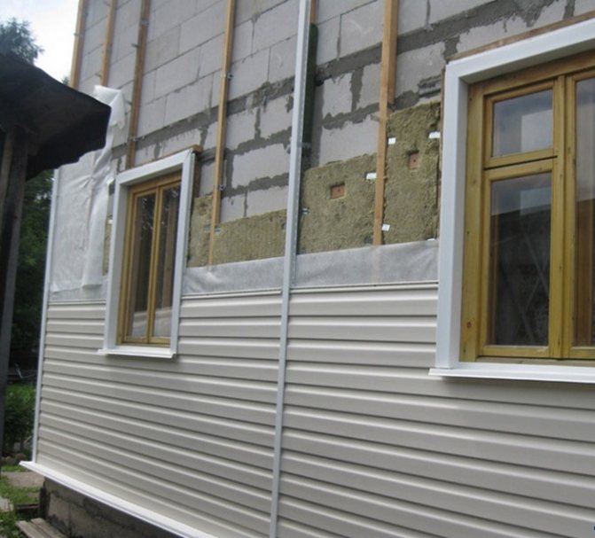 isoler la maison du béton cellulaire avec penoplex