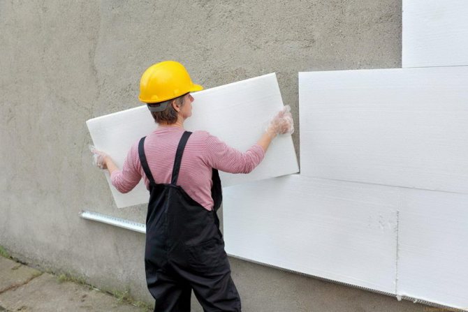 Isolez les murs de l'extérieur