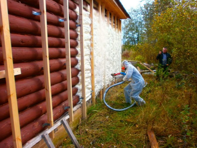 Isolez les murs de l'extérieur