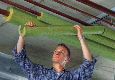 isolation pour tuyaux de chauffage
