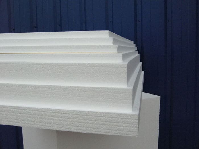 Polystyrène isolant pour portes